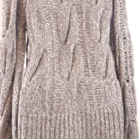 Nanette Lepore  Nanette  Blue Orange Floral Long Bell Sleeve Lace Top Sz S - Picture 9 of 15